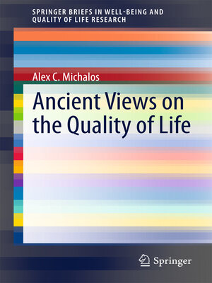 cover image of Ancient Views on the Quality of Life
